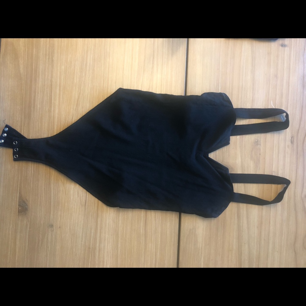 FreePeople intimately Black Bodysuit